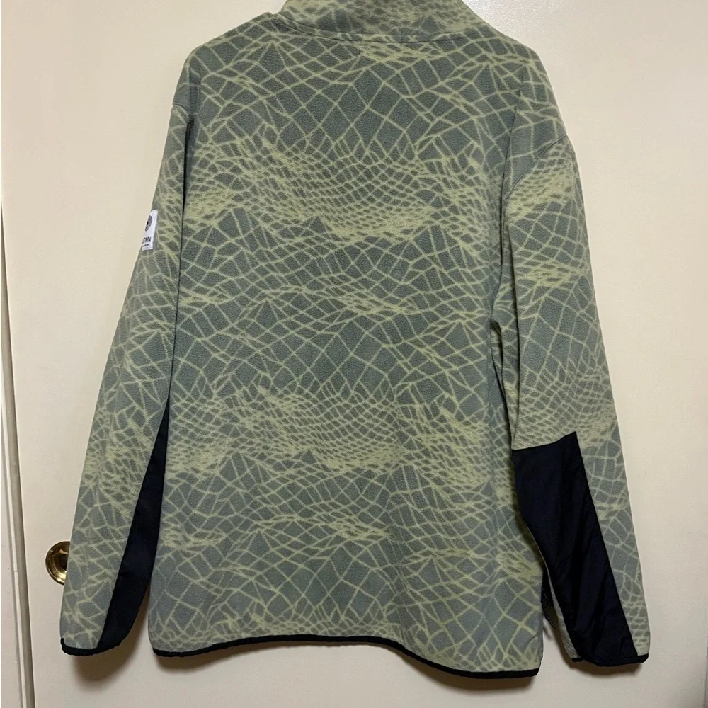 Men's Olive Patterned Jacket